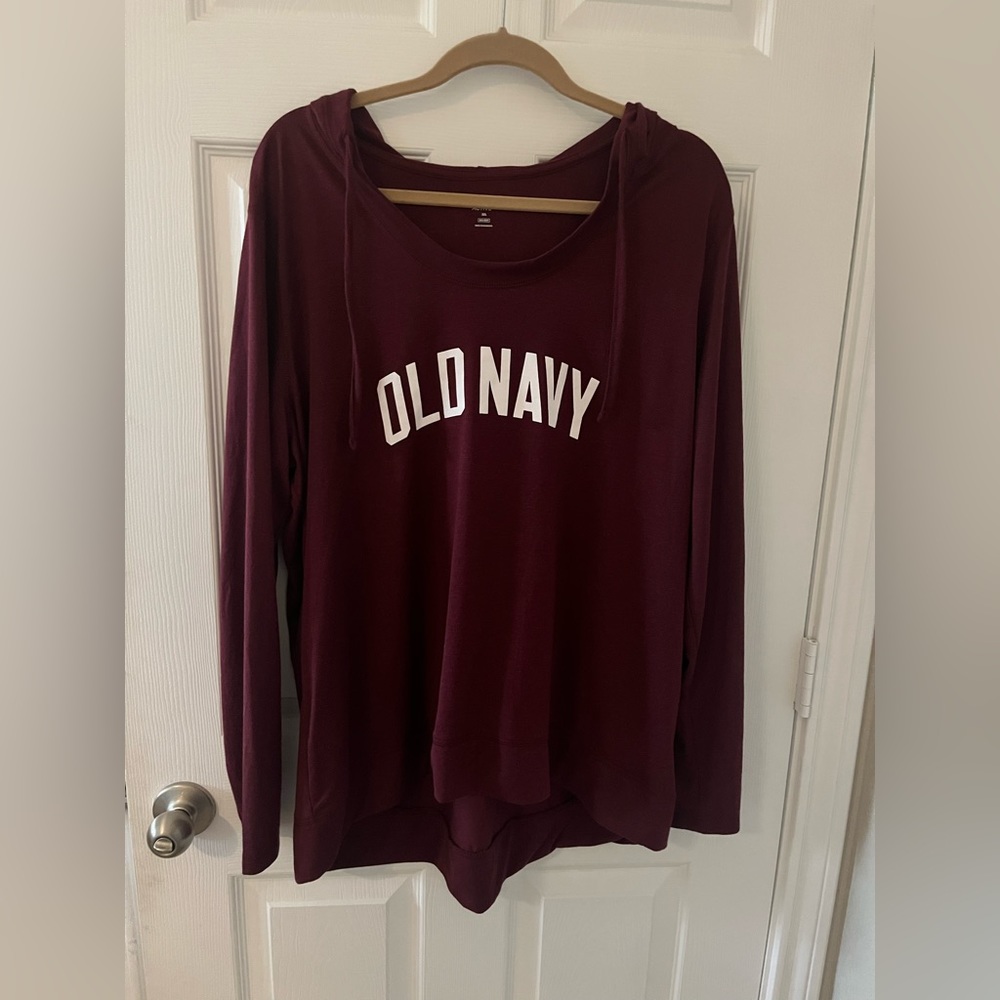 Old name Maroon hoodie